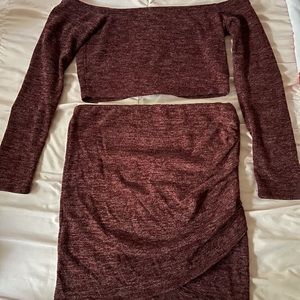 Two piece skirt set! Fashion Nova